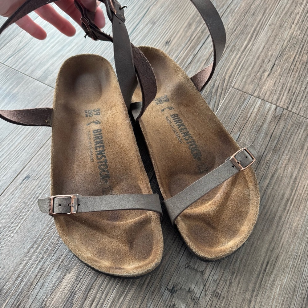 BIRKENSTOCK WOMEN’S YARA HABANA OILED LEATHER Size 39 - Picture 4 of 7